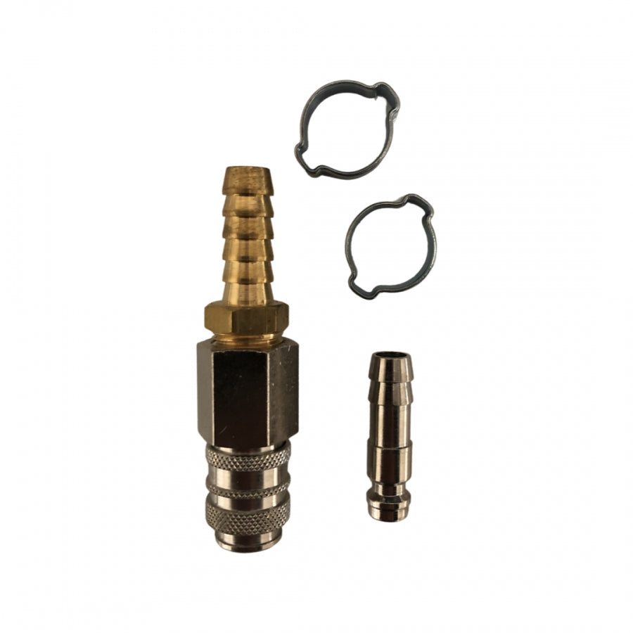 Series 21 - Set mannelijke en vrouwelijke koppeling met 6mm - 8mm
