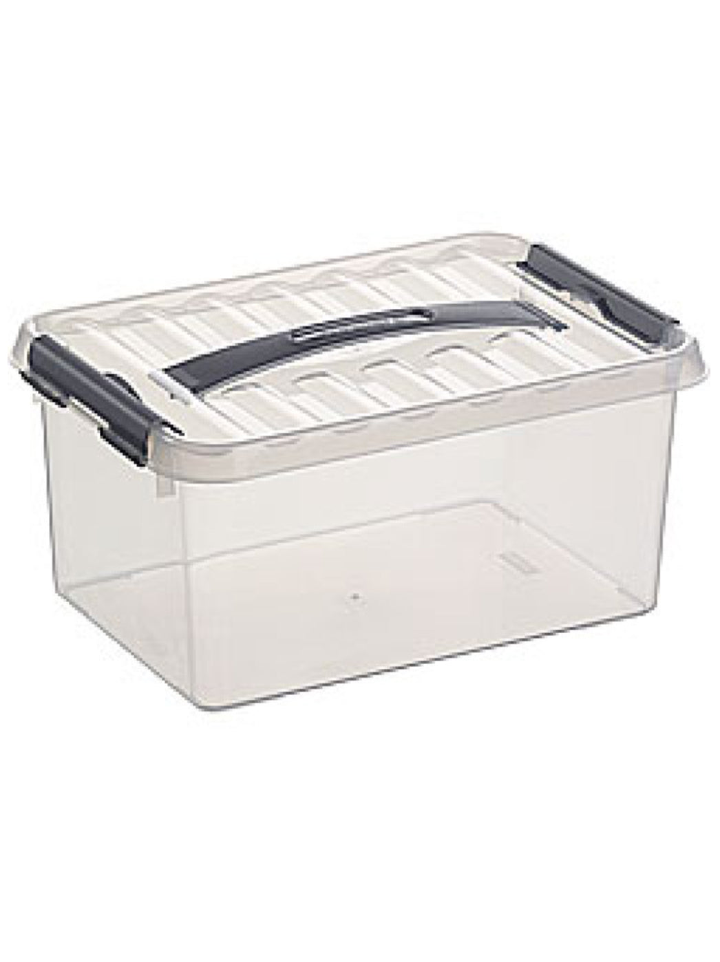10 Reflexbox afsluitbaar 6 liter transparant
