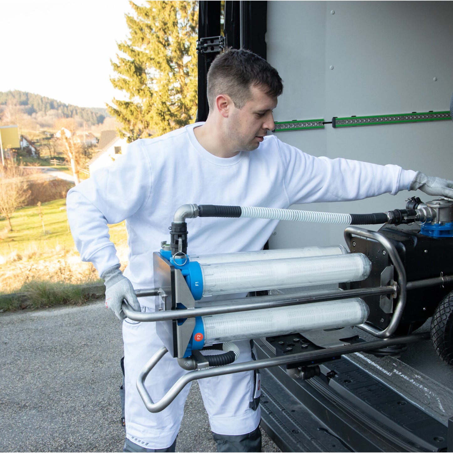 HERMES afvalwaterpomp Pro met Quattrofilter