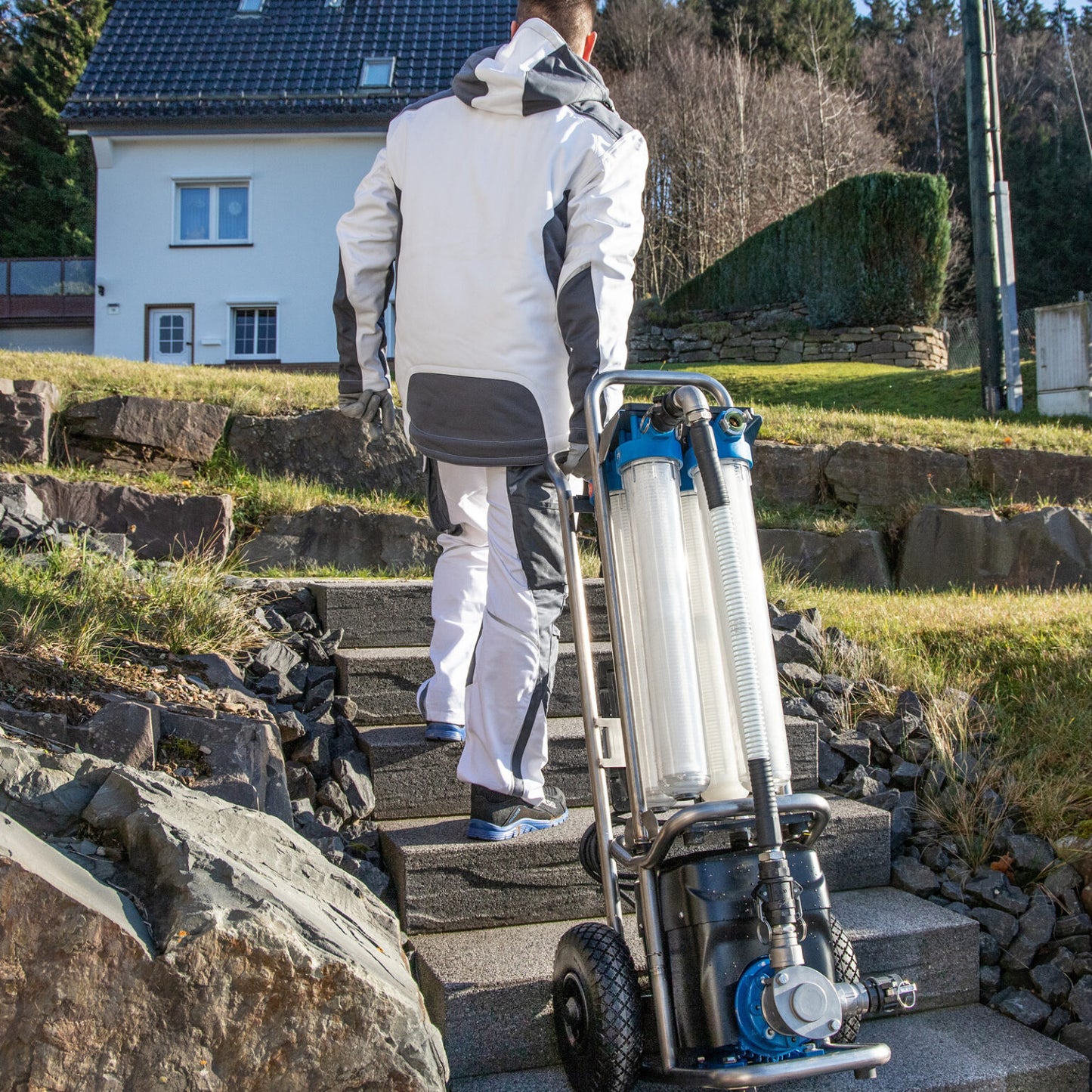 HERMES afvalwaterpomp Pro met Quattrofilter