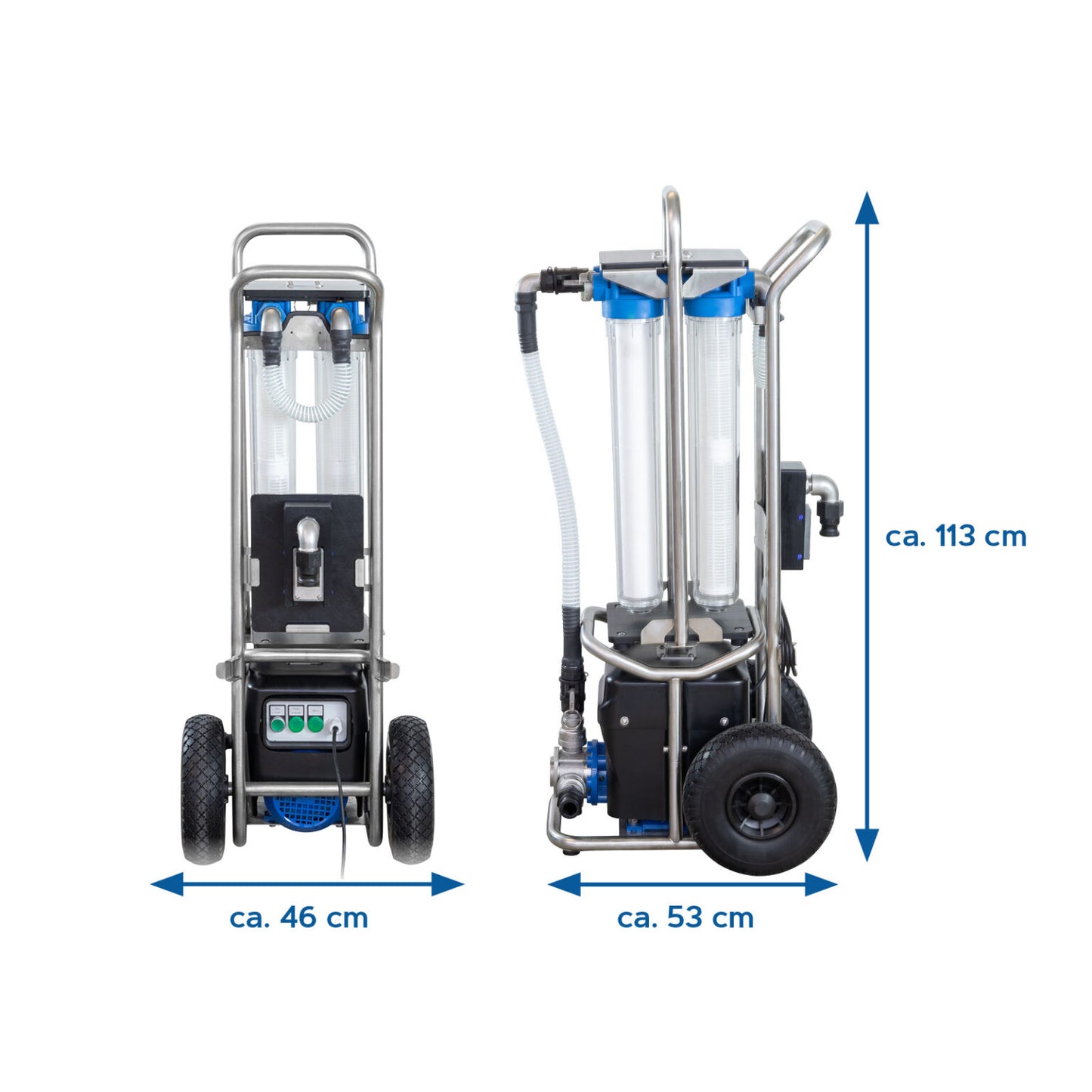 HERMES afvalwaterpomp Pro met Quattrofilter