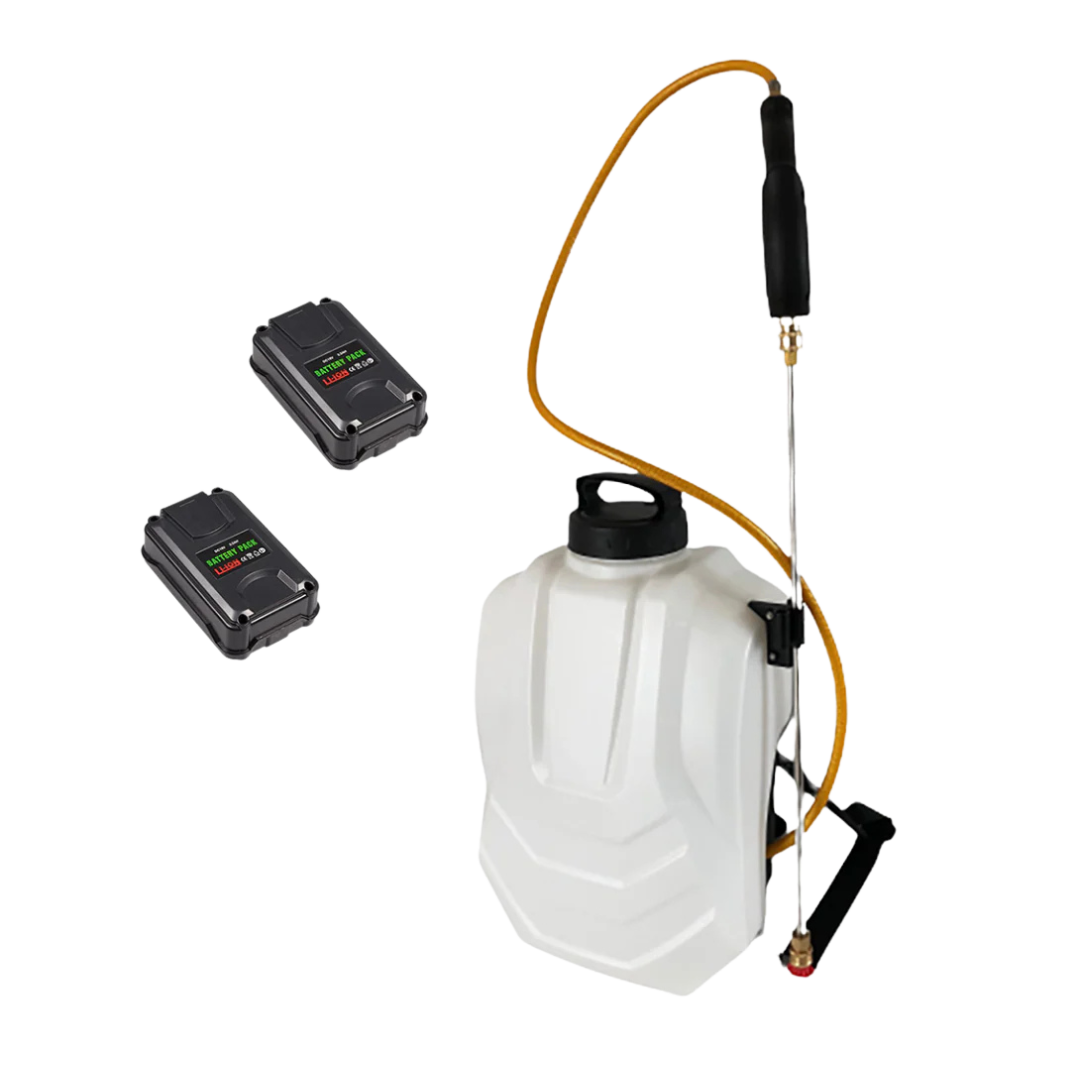 SAMOURAI Elektrische rugsprayer 15 L – 2 batterijen