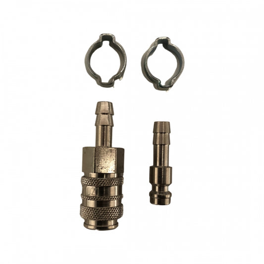 Series 21 - Set mannelijke en vrouwelijke koppeling met 6mm - 8mm