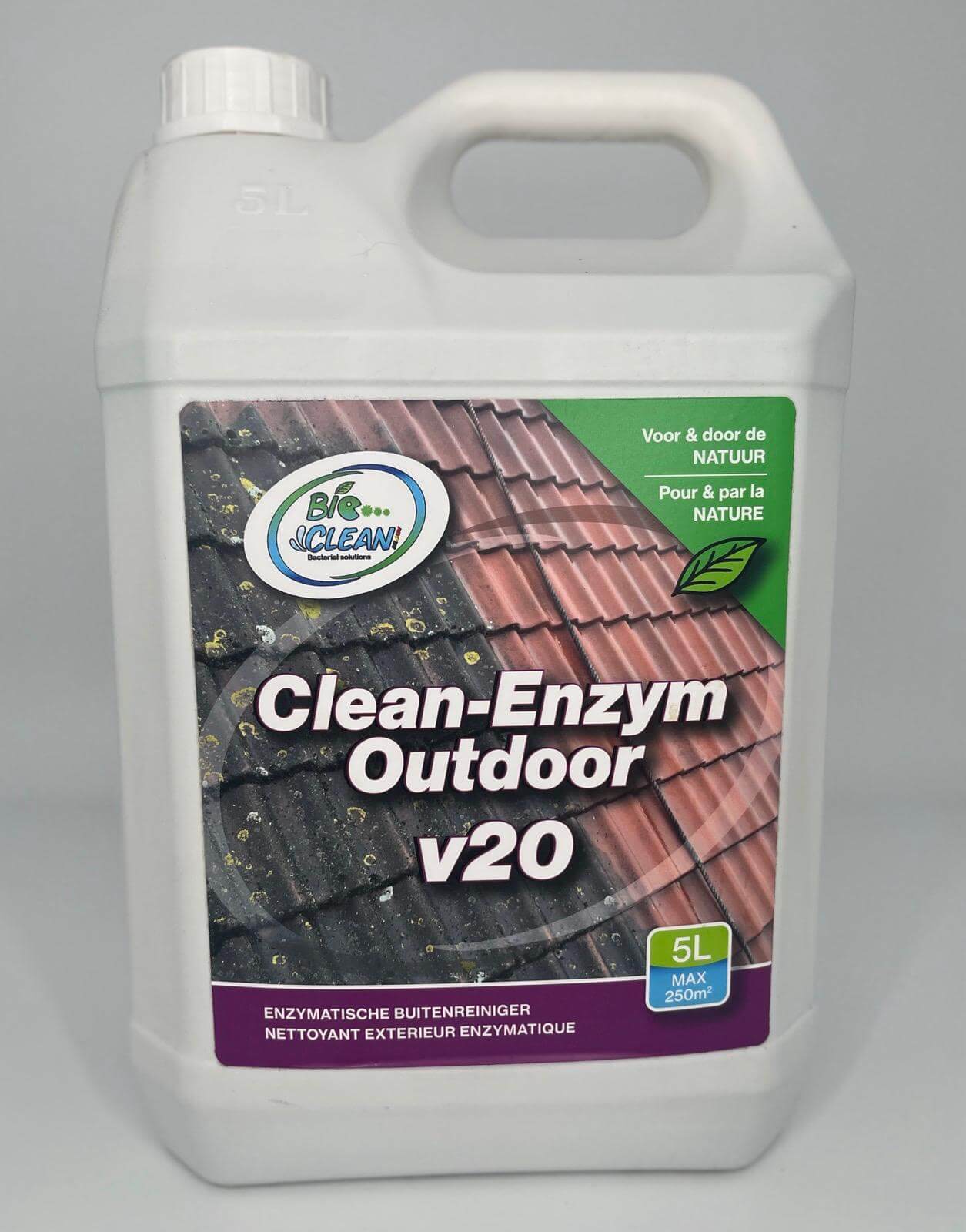 Clean Enzym Outdoor V20 – Biologisch Buitenreiniger BioClean


