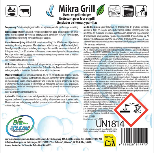 Mikra Grill – Professionele Ontvetter voor Ovens, Grills & RVS