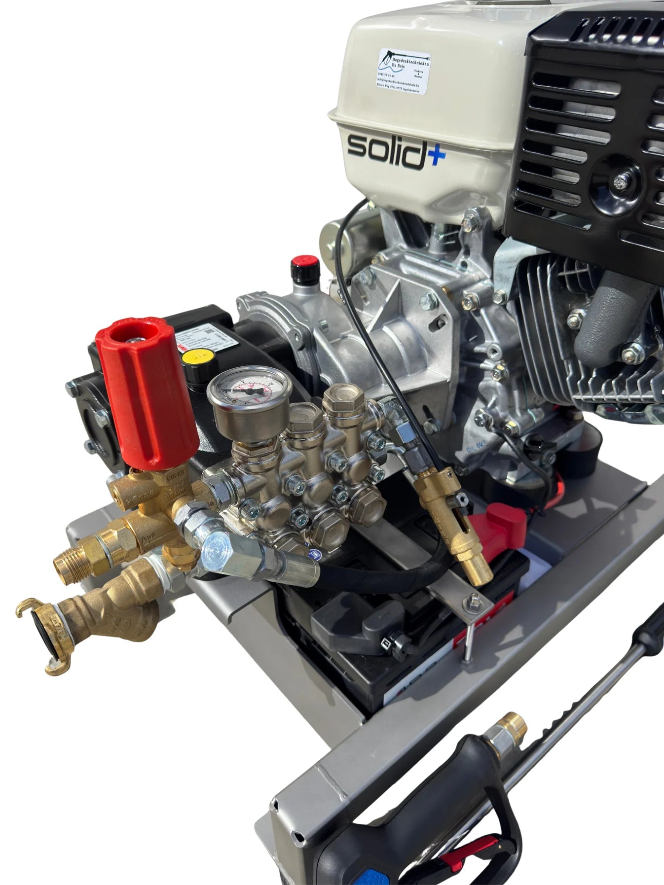 Solid+ ST K200/21 SP-E – ultracompacte skid hogedrukreiniger