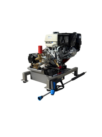 Solid+ ST K200/21 SP-E – ultracompacte skid hogedrukreiniger