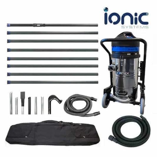 Vortex Gutter Vacuum Kit – Premium-serie 12 meter (8 palen)