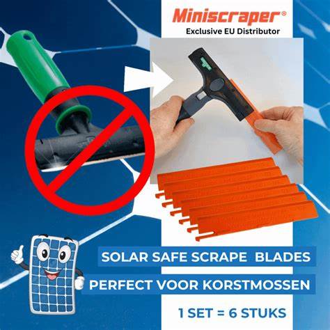 Solar Safe Scrape Blades (6 stuks)